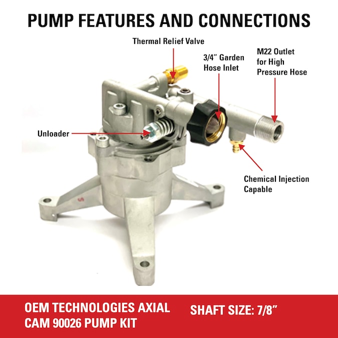 SIMPSON Oem Technologies 3100 Psi At 2.4-GPM Axial Cam Pump Kit - Image 2