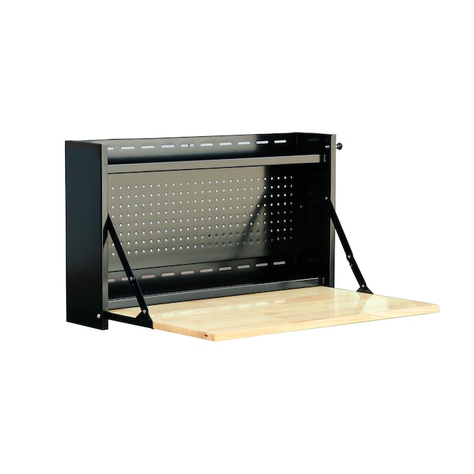 Viper Tool Storage 32-in L Black Butcher Block Adjustable Height Work Bench