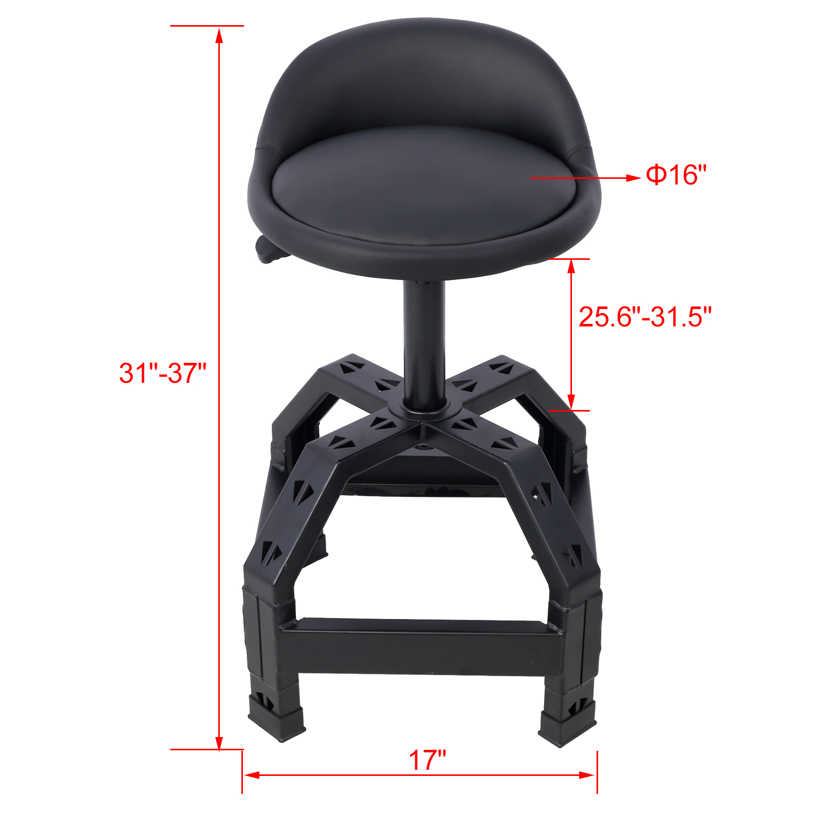 31-in x 17-in Work seat - Image 2
