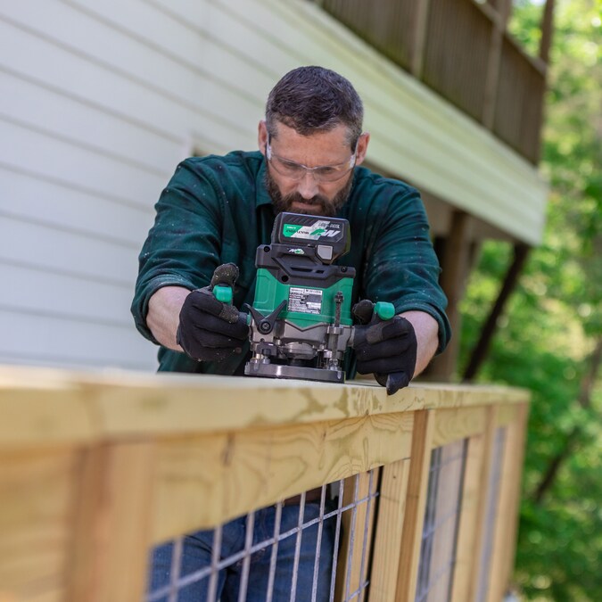 Metabo HPT 1/4-in and 1/2-in 2-HP Variable Brushless Plunge Cordless Router (Bare Tool) - Image 16