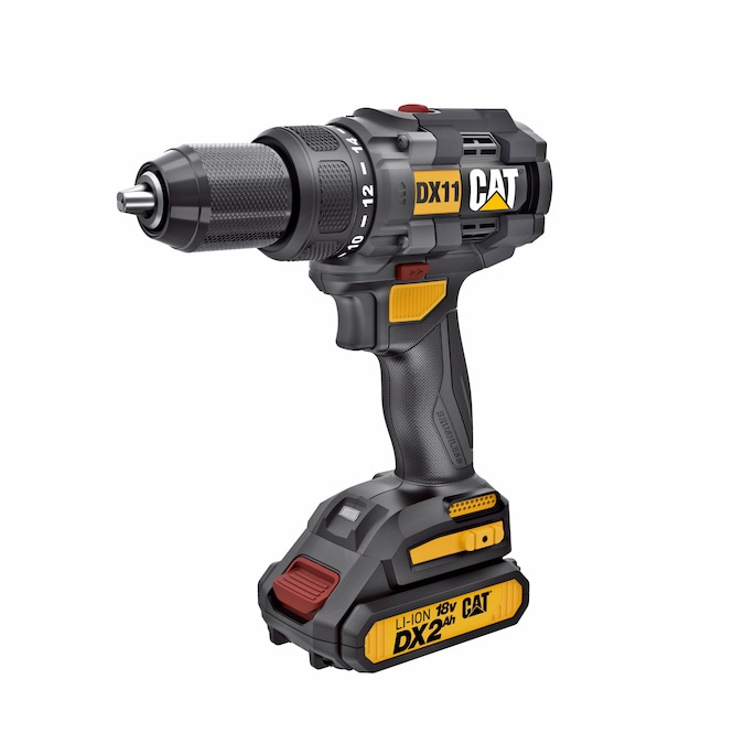 Cat 1 For All 18-volt 1/2-in Keyless Brushless Cordless Drill (2-Batteries Included, Charger Included and Hard Case included)