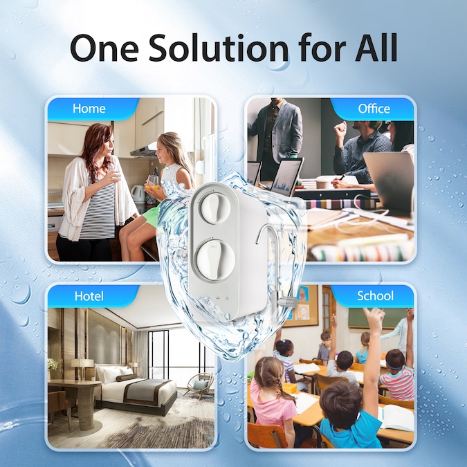 iSpring RO600-BN Dual-stage Multi-method Reverse Osmosis Filtration System - Image 5