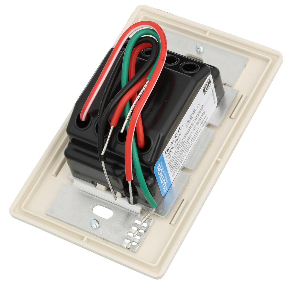 Diva LED+ Single-pole/3-way LED Rocker Light dimmer switch White 3 -Pack - Image 14