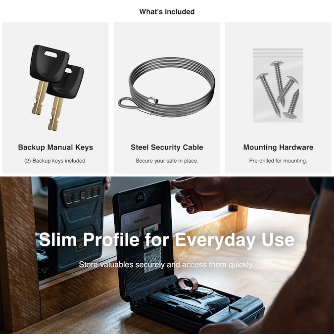 Vaultek Barikade Series 1 1-Gun Biometric Gun Safe with Interior Lighting - Image 6