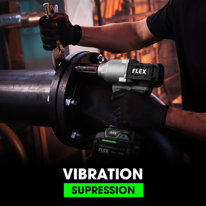 FLEX 24-volt Variable Speed Brushless 1/2-in Drive Cordless Impact Wrench (Bare Tool) - Image 4