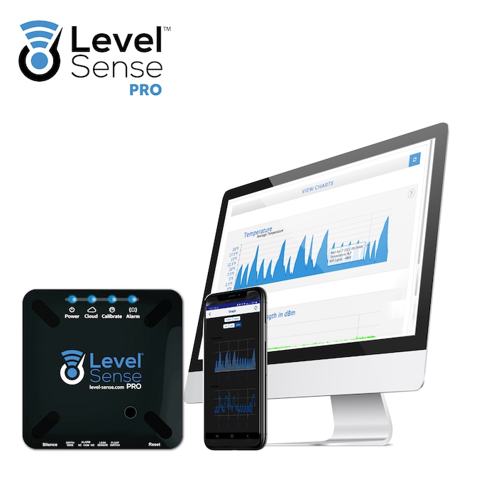 Level Sense Wi-Fi Enabled Sump Pump Monitor, High Water Alarm Indoor Smart Water Leak Detector - Image 3