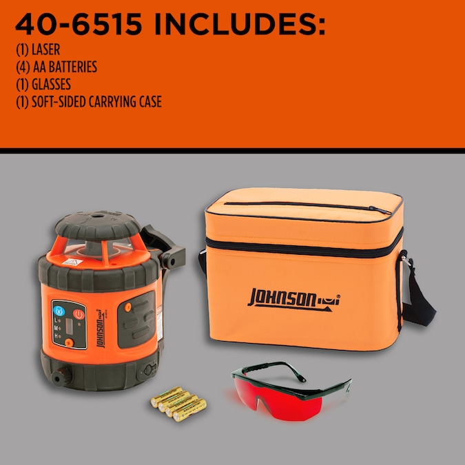 Johnson Level 800-ft Red Self-Leveling Rotary Laser Level - Image 3