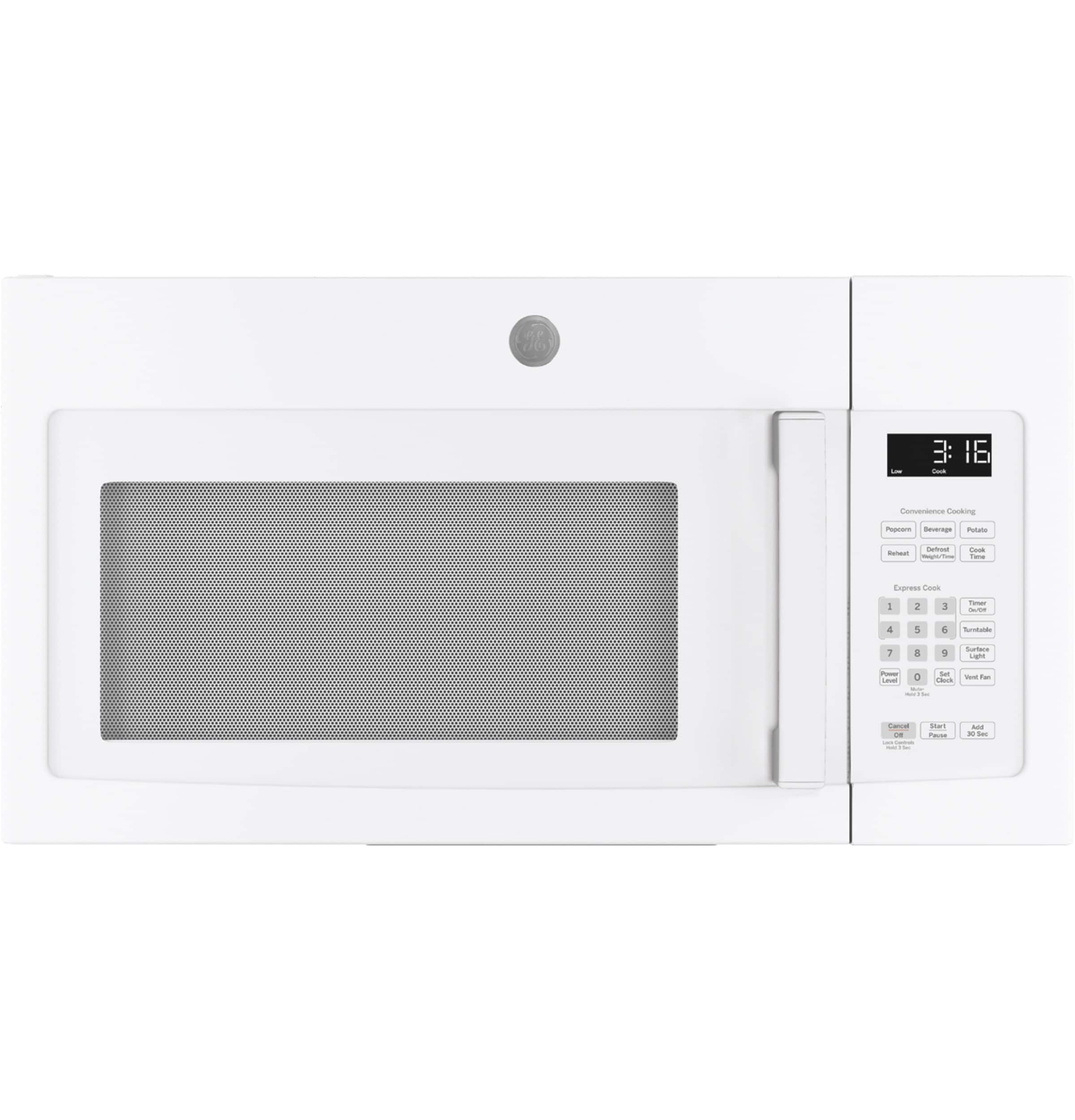 1.6-cu ft 29.9-in Over-the-Range Microwave ( White )
