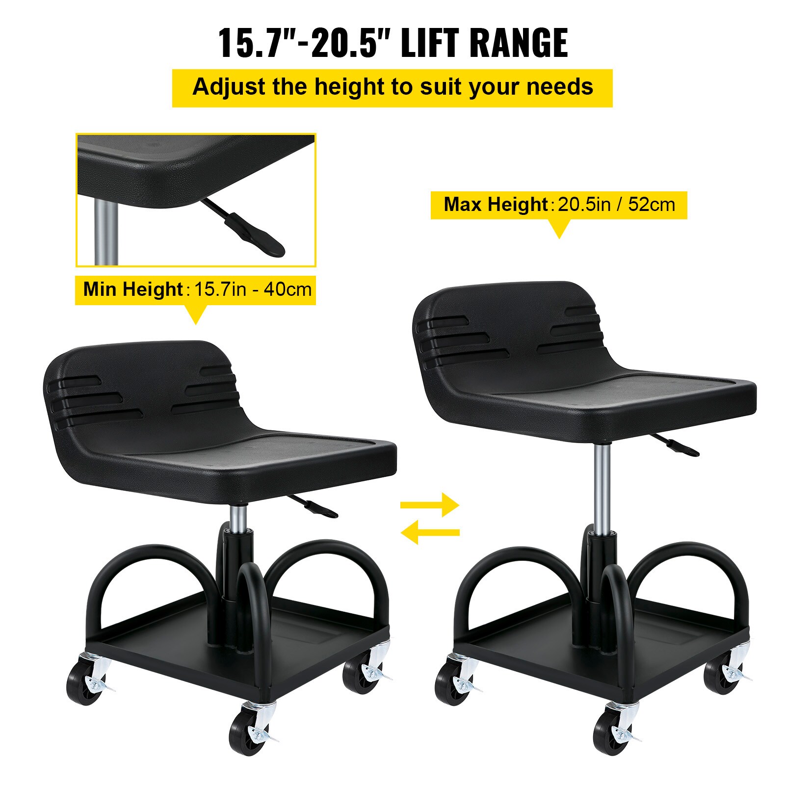 20.5-Inches x 16-Inches Work seat - Image 4