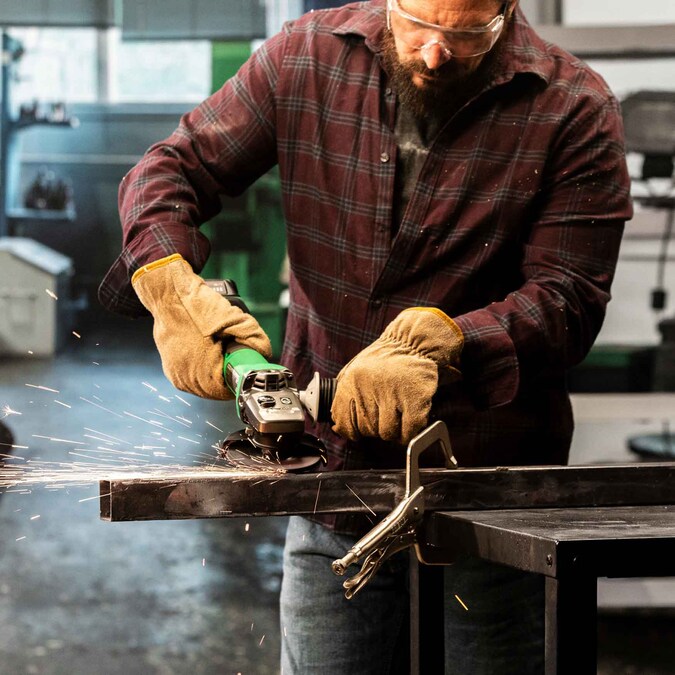 Metabo HPT MultiVolt 4.5-in 18-volt Paddle Switch Brushless Cordless Angle Grinder (Tool Only) - Image 10