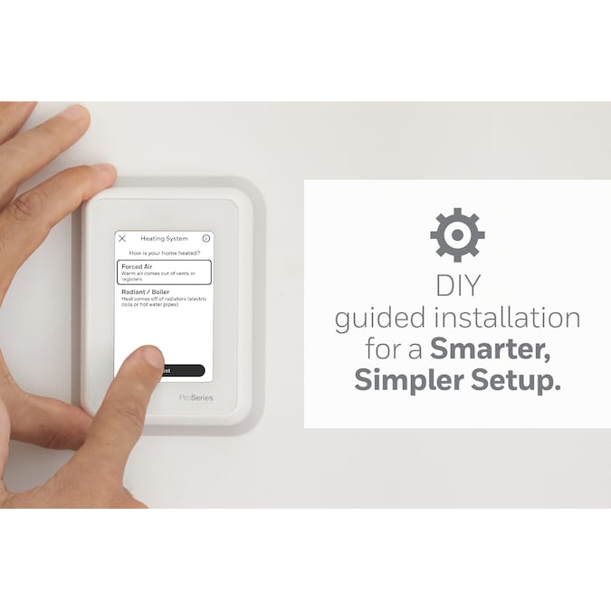 Honeywell Home White Smart Thermostat and Room Sensor with Wi-Fi Compatibility - Image 7