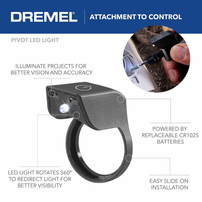 Dremel 4300 Variable Speed Corded 1.8-Amp Multipurpose Rotary Tool Kit - Image 5