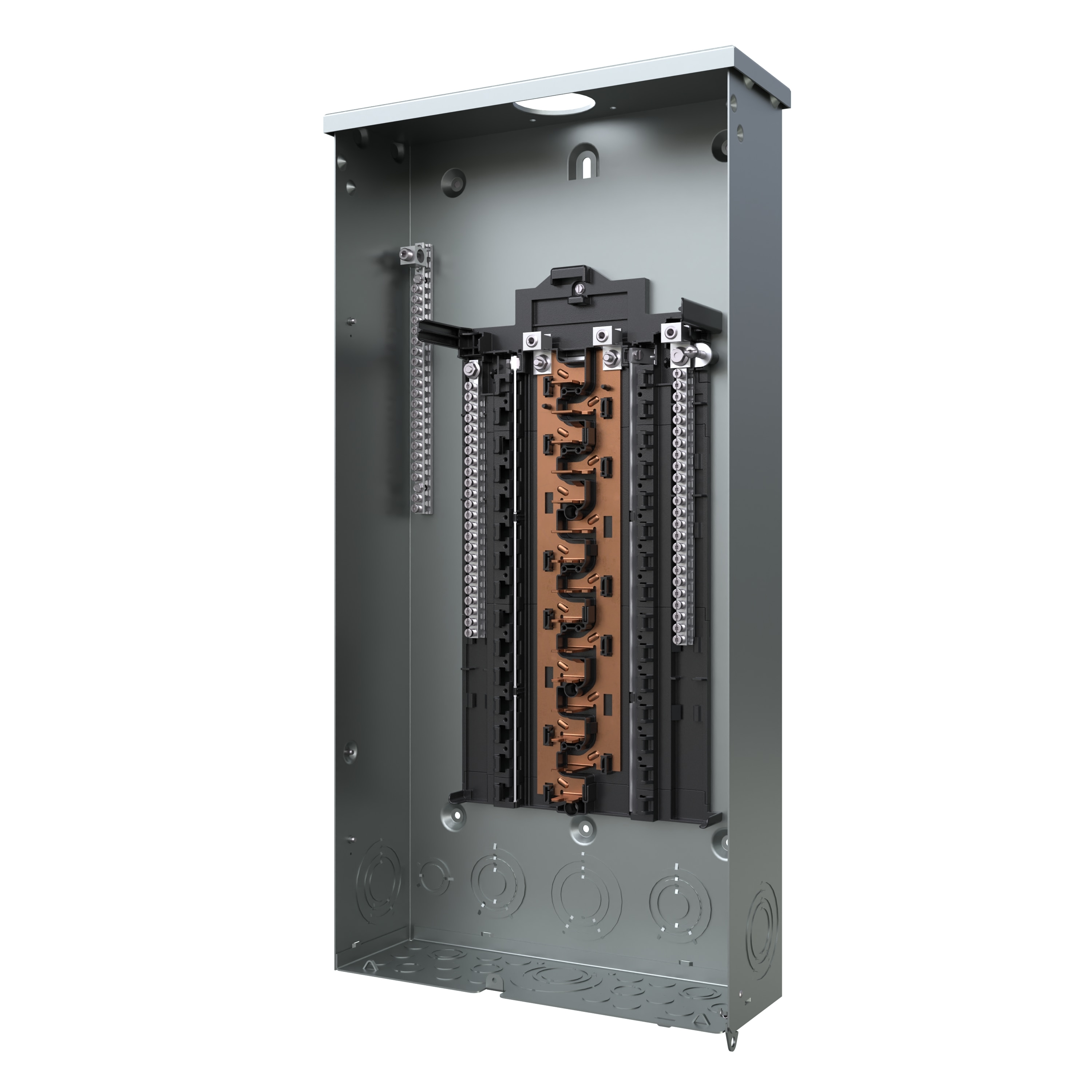 PN 125 -Amp 30 -Spaces 48 -Circuit Outdoor Main lug Plug-On Neutral Load Center