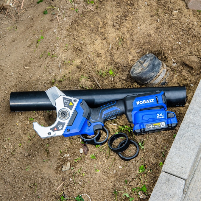 Kobalt 24v 24-volt 2-3/8 Multipurpose PVC and Pex Cutter 2 Ah Cordless (Battery & Charger Included) - Image 11