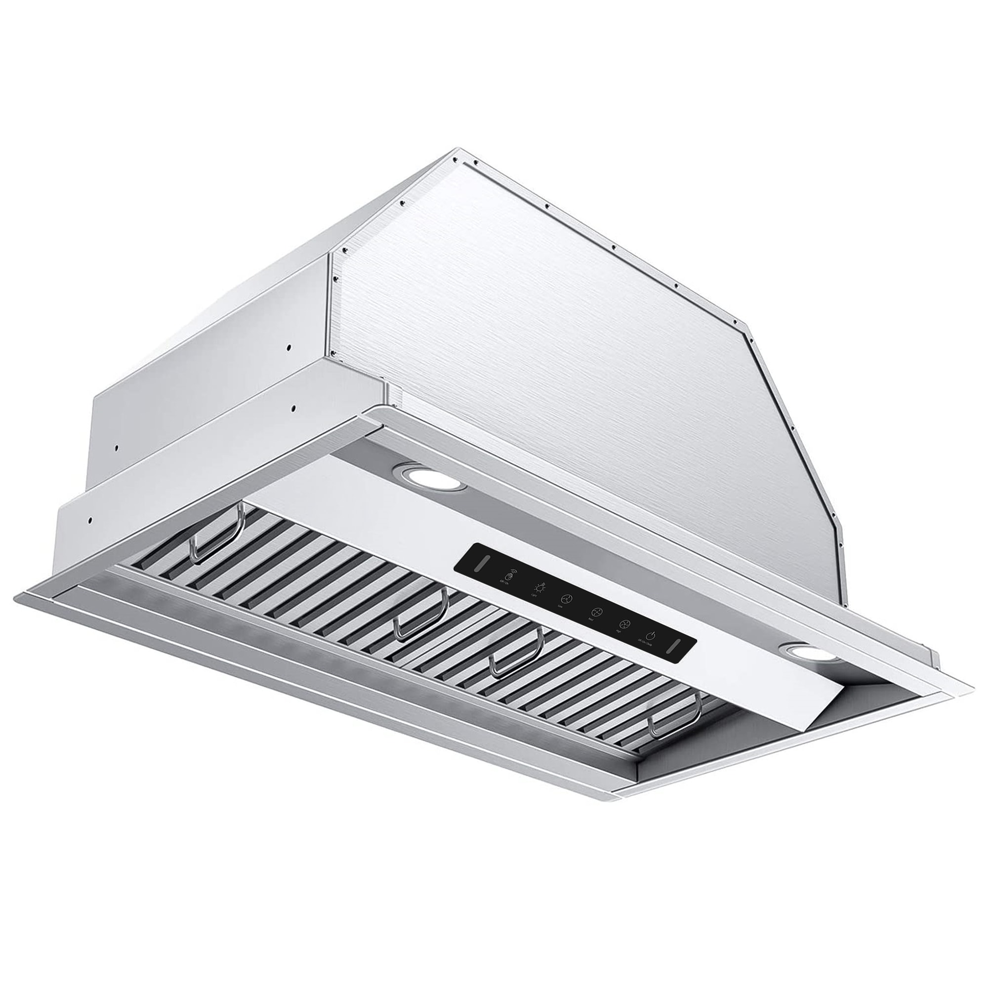 30 inch Convertible 860-CFM Stainless steel Insert Under Cabinet Range Hood with Charcoal Filter