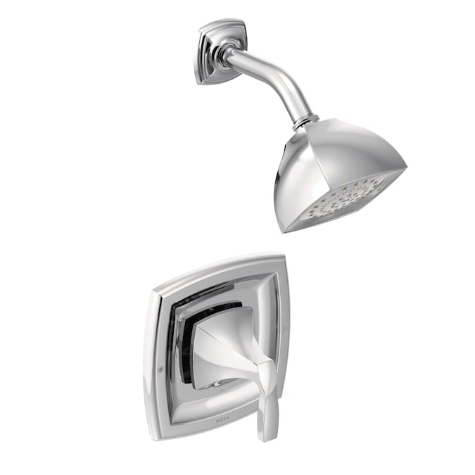 Moen Voss Chrome 1-handle Single Function Square Shower Faucet