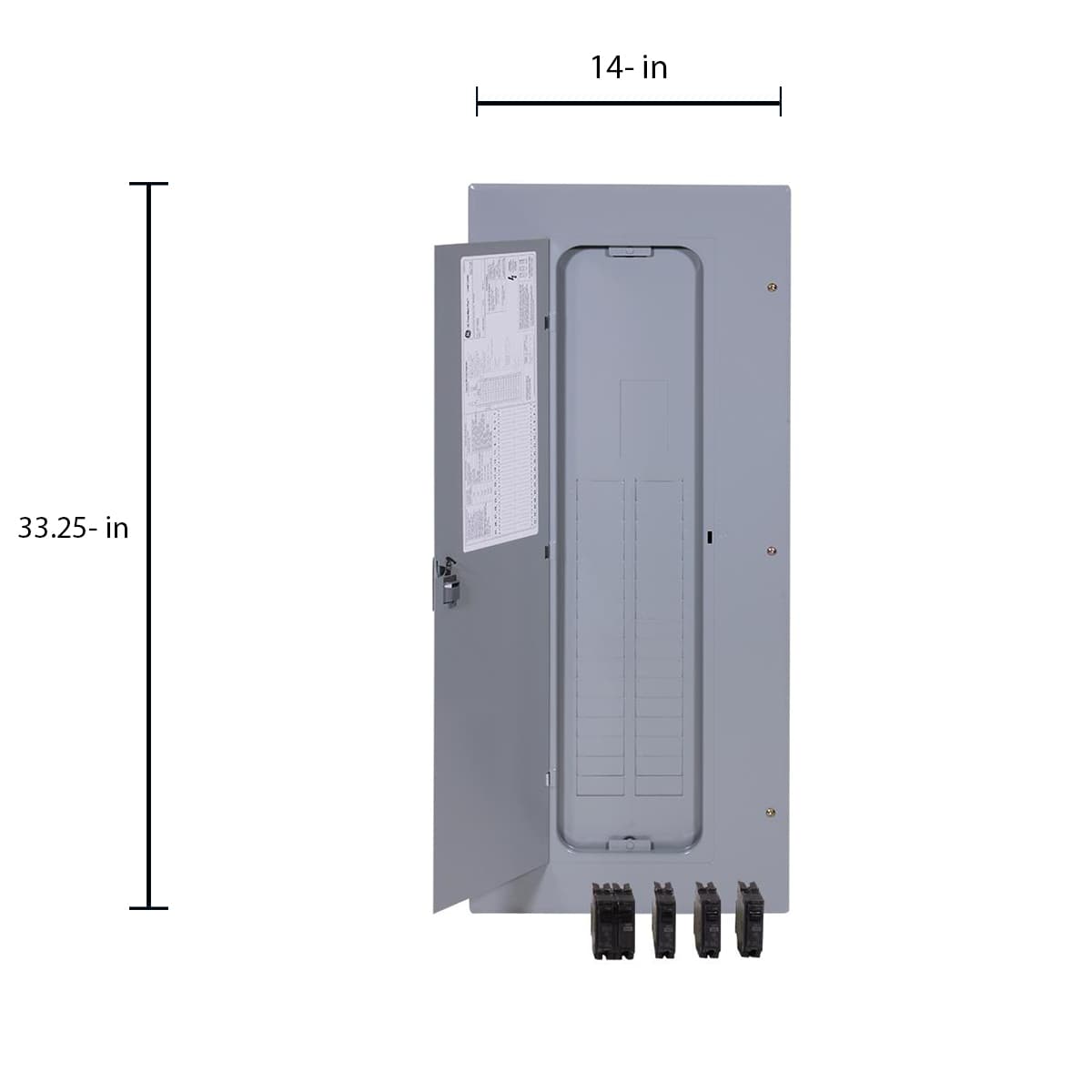 PowerMark Gold 200 -Amp 32 -Spaces 64 -Circuit Indoor Main lug Load Center (Value Pack) - Image 4