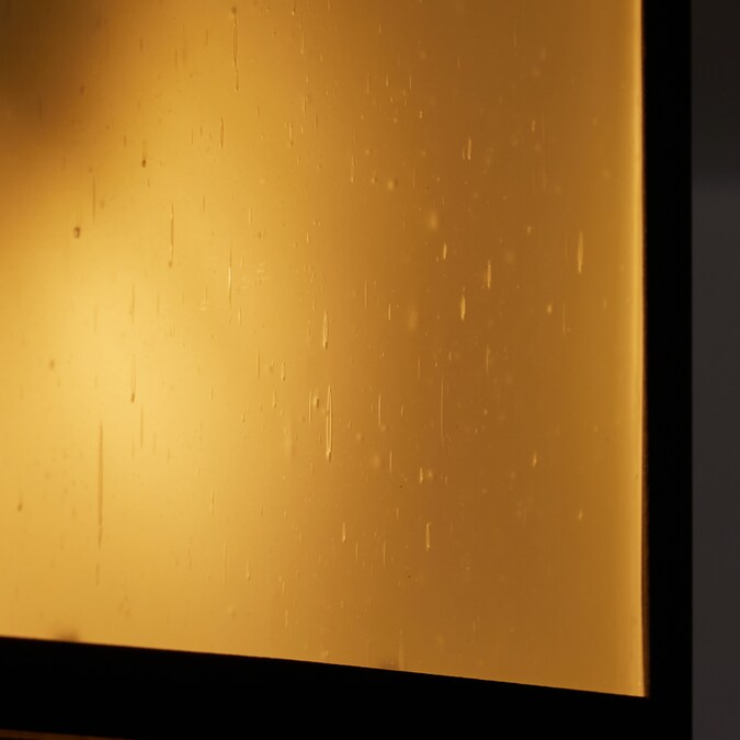 Generation Lighting Hunnington 1-Light 10-in Satin Black Indoor/Outdoor Flush Mount Light - Image 7