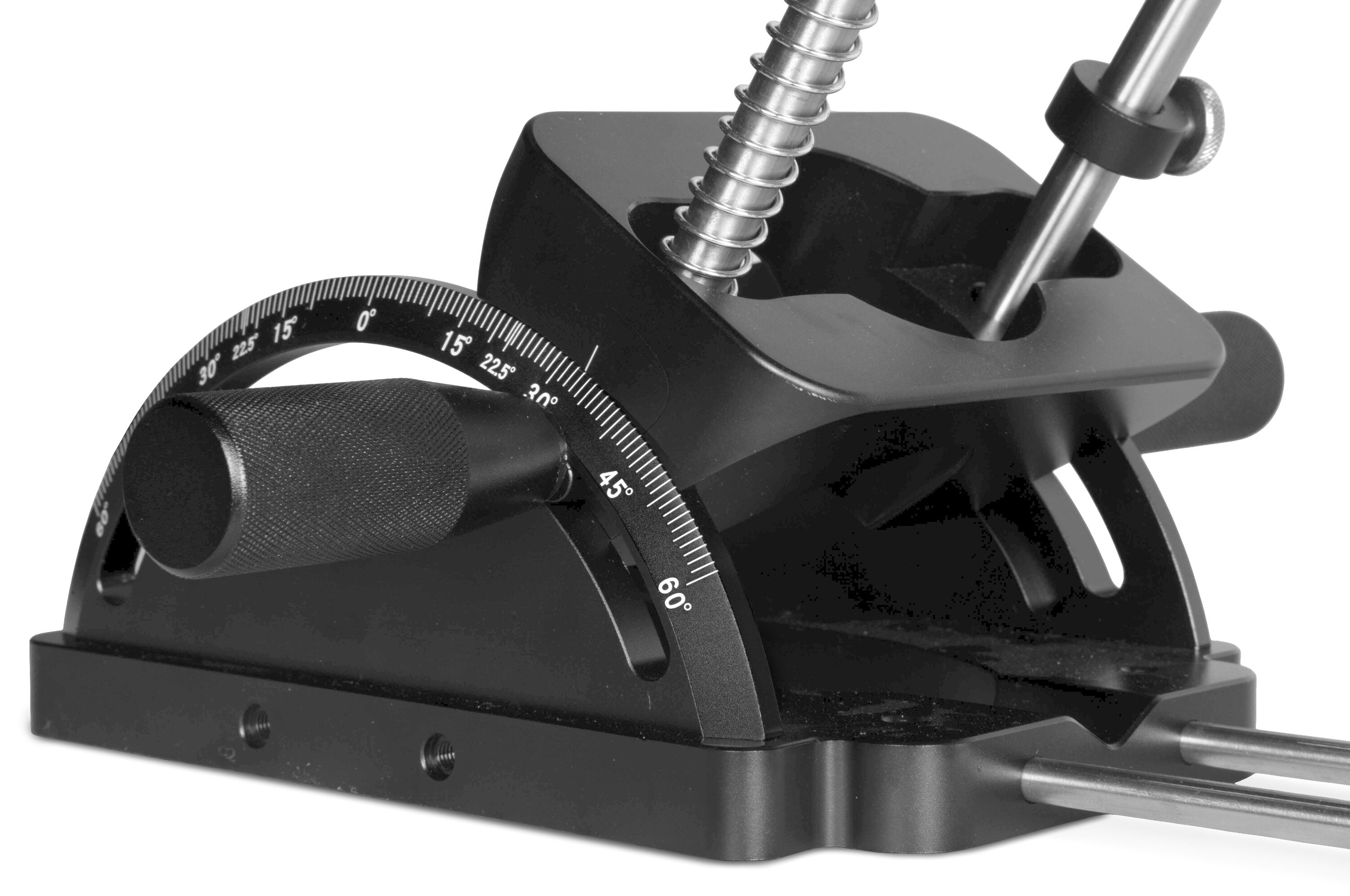 Portable Drill Guide, Heavy-Duty and Adjustable Precision Drill Press Adjustable Drill Press Attachment - Image 5