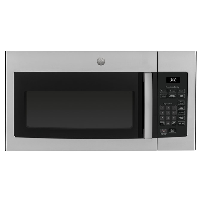 GE 1.6-cu ft 1000-Watt 29.875-in Over-the-Range Microwave (Stainless Steel)