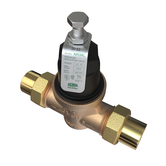 Zurn Wilkins 3/4-in FNPT Brass Pressure Reducing Valve