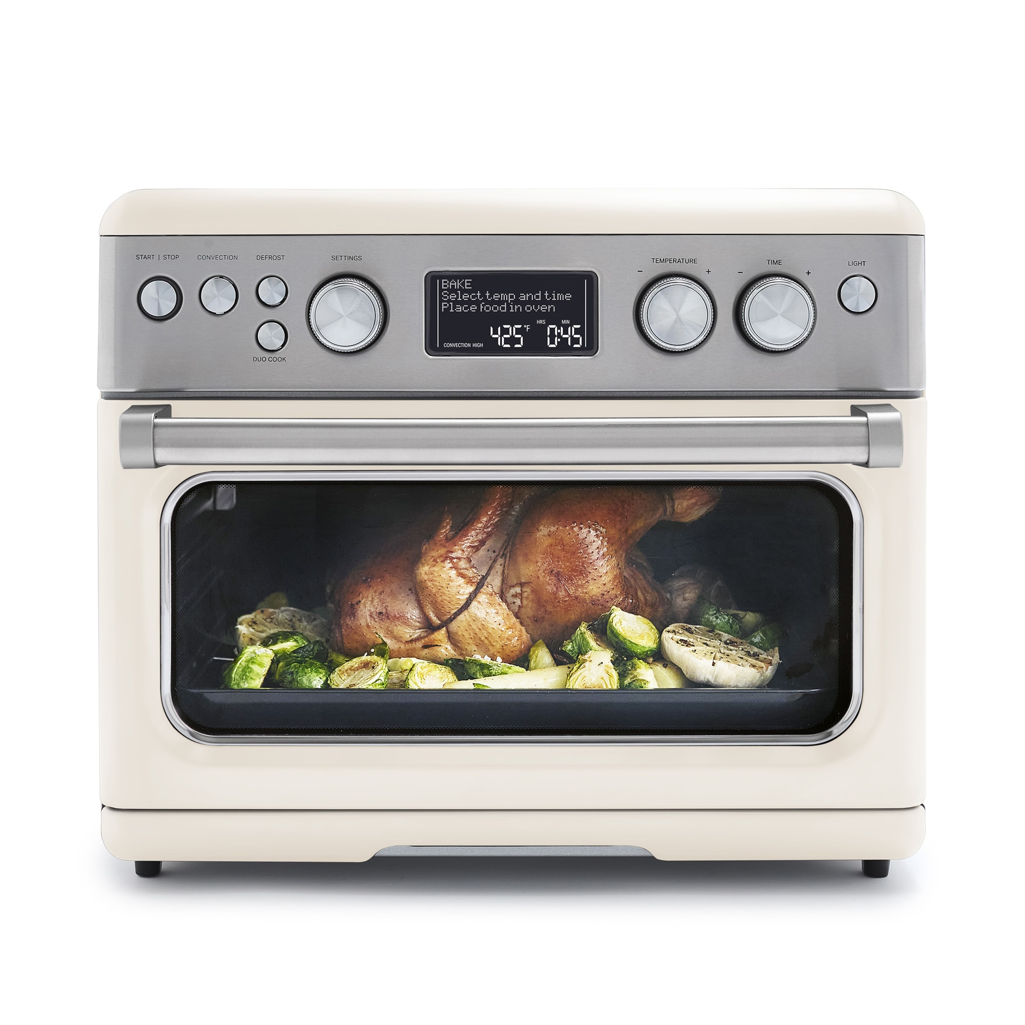 Elite 29.9-Quart White Digital 1 -Baskets Air Fryer - Image 2