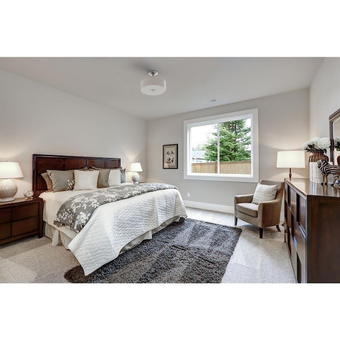 Progress Lighting Inspire LED 1-Light Brushed Nickel Semi Flush Mount Light ENERGY STAR - Image 2