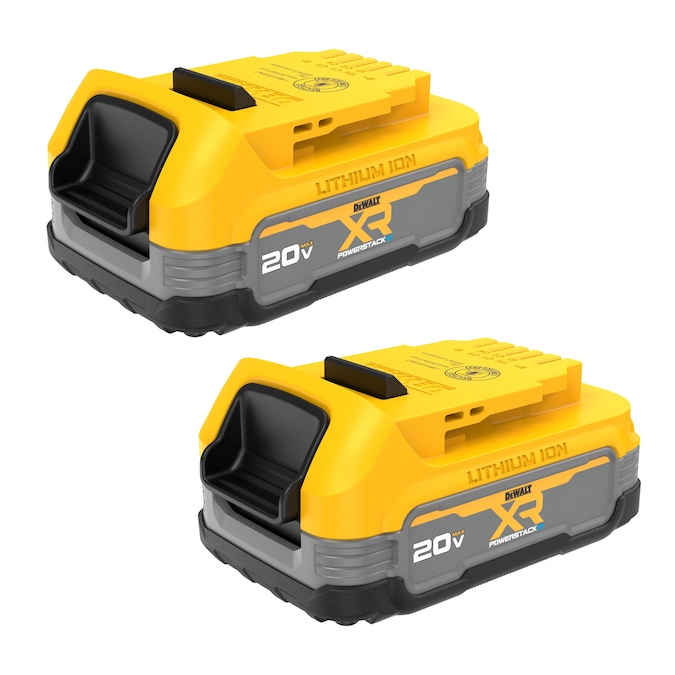 DEWALT XR POWERSTACK 20-V 2-Pack Lithium-ion Battery (1.7 Ah)