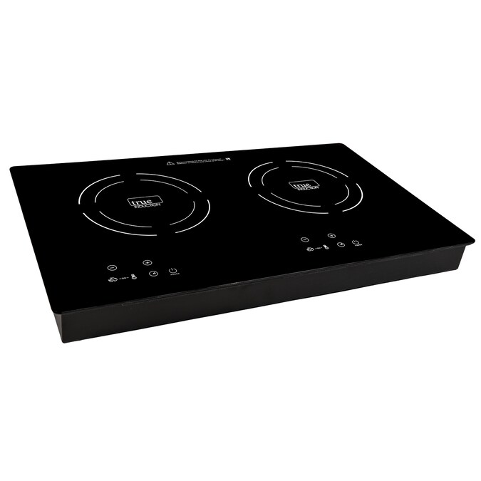 True Induction 858UL Certified 24-in 2 Burners Black Induction Cooktop