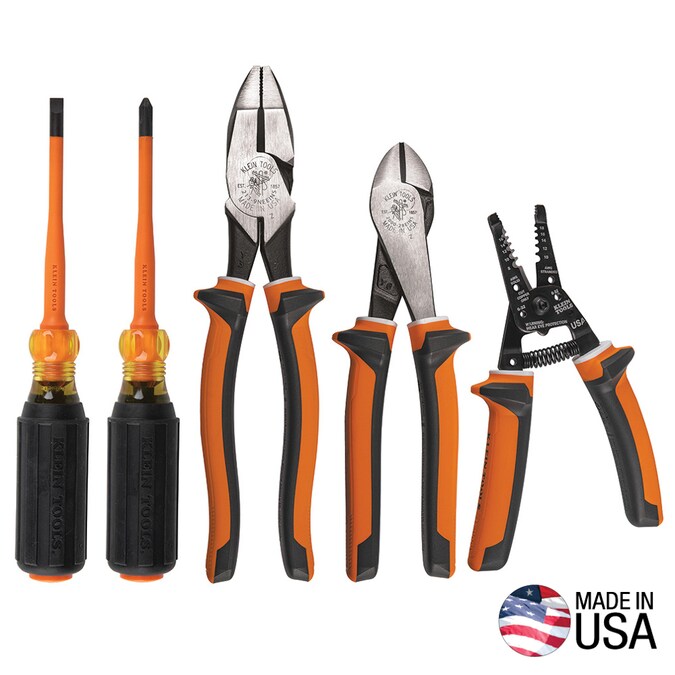 Klein Tools 1000V Insulated Tool Kit 5-Piece Screwdriver Set