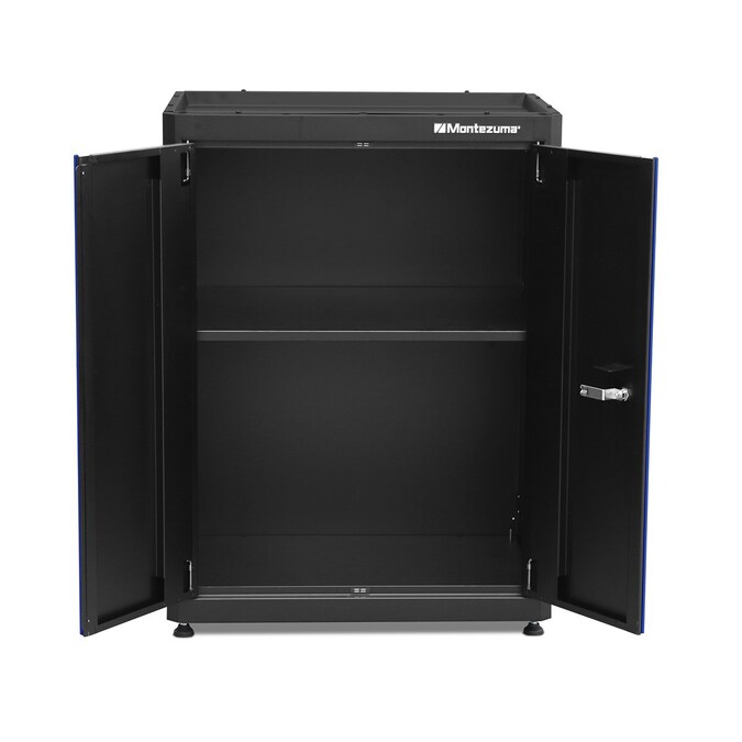 Montezuma 30.5-in W x 40-in H 1-Cabinets Steel Black Garage Storage System