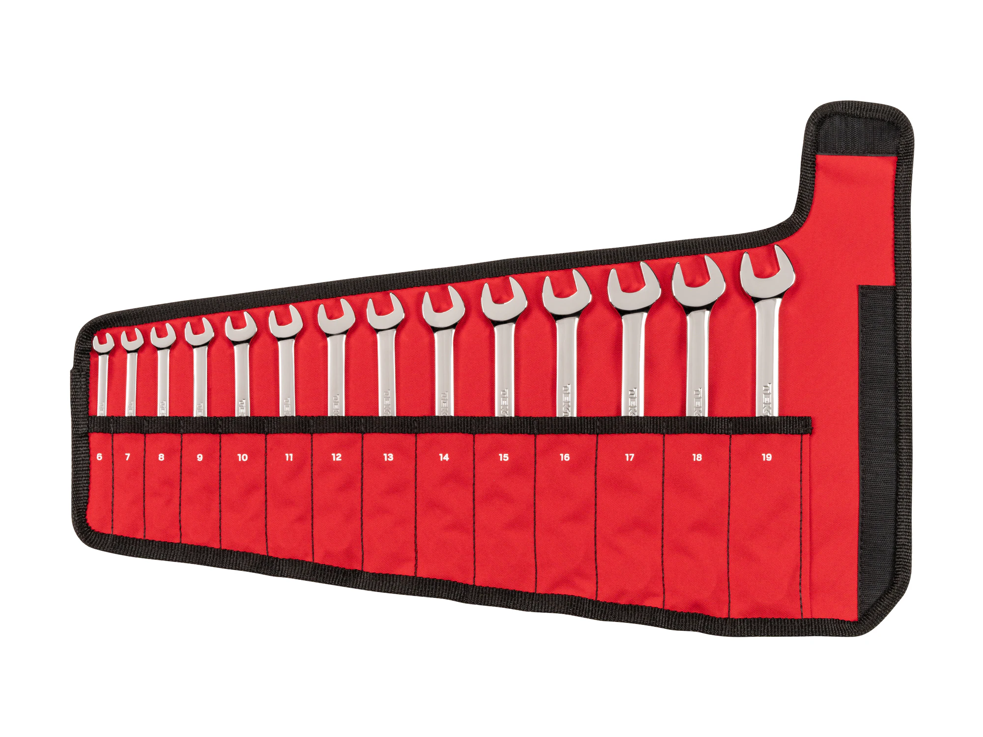 14 -Piece Set 12-point Metric Standard Combination Wrench Includes Soft Case