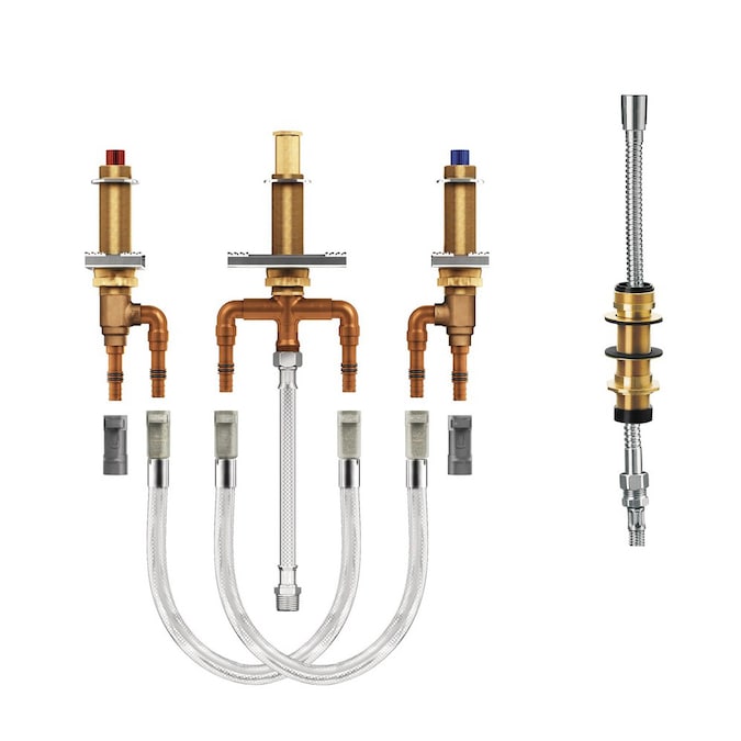 Moen 1/2-in ID PEX x 1/2-in OD Pex Brass Tub Filler Valve