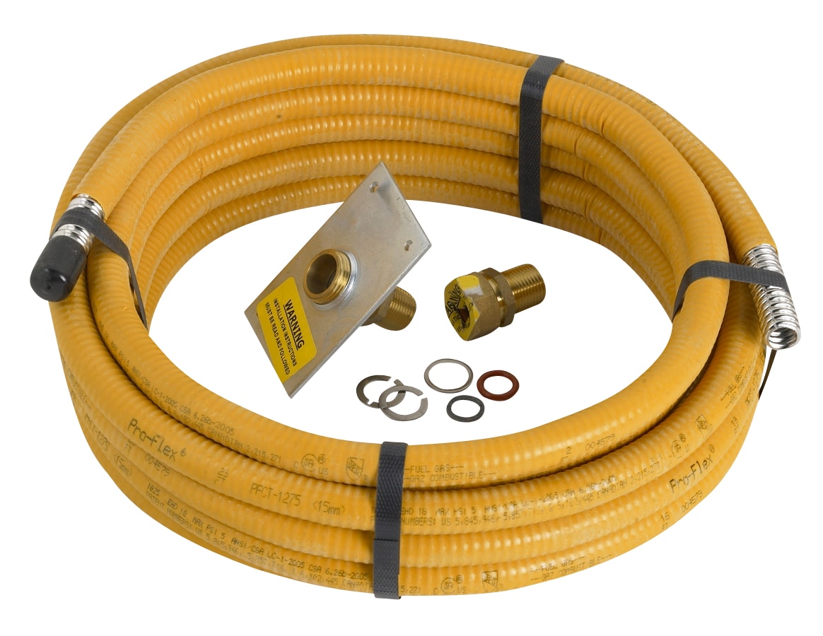 1/2-in CSST Stainless Steel Single Appliance Gas Kit