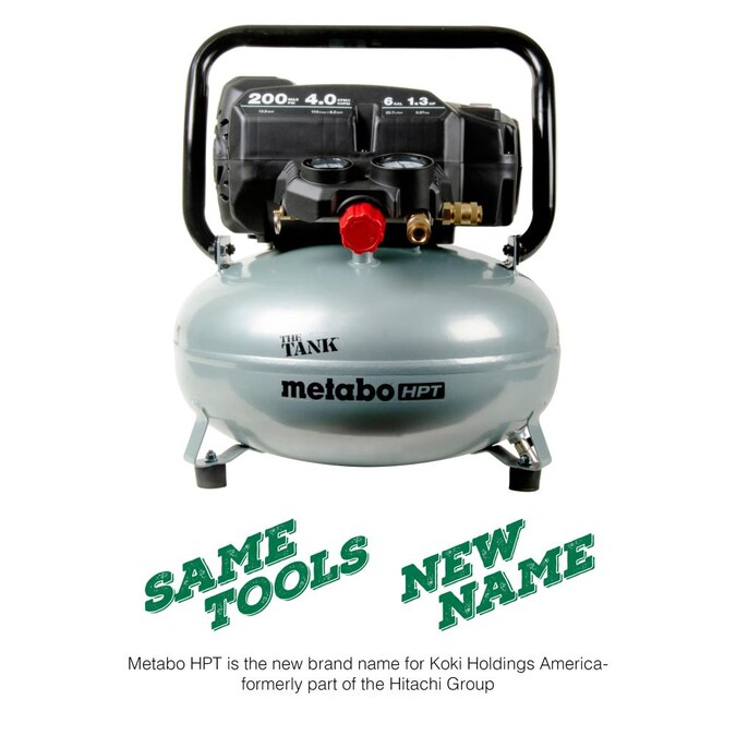 Metabo HPT The Tank 6-Gallon Portable Electric 200 PSI Pancake Air Compressor - Image 17