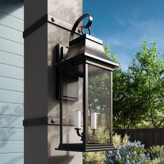 Maxim Lighting Vicksburg 2-Light 20-in H Matte Black Outdoor Wall Light - Image 2