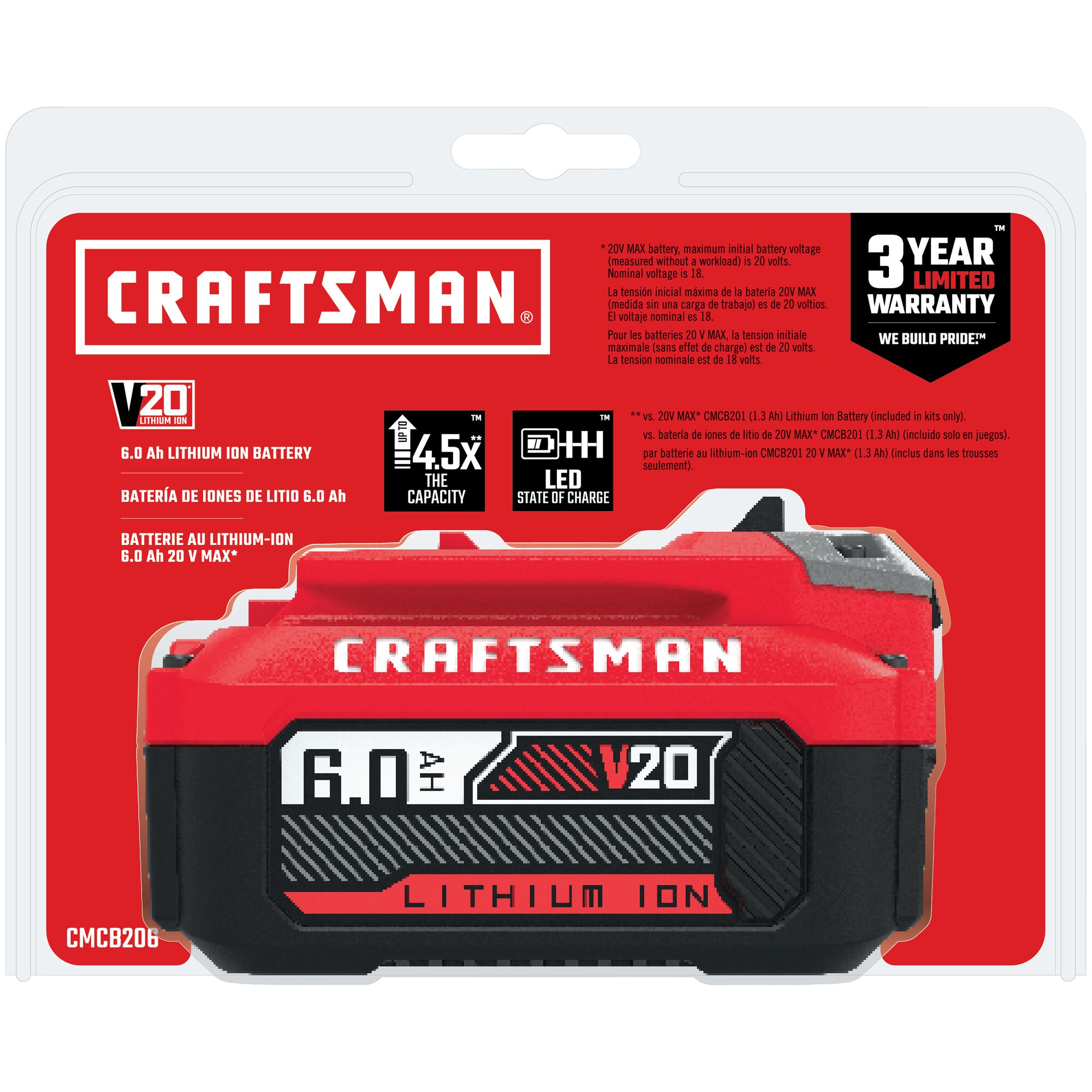 V20 20 -V 1 -Pack Lithium-ion ( 6 Ah Battery ) - Image 12