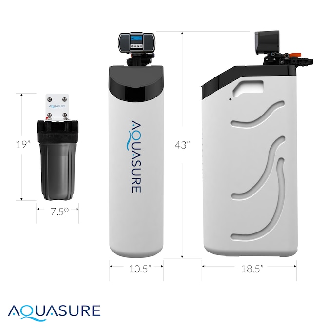 AQUASURE Harmony Lite 32000-Grain Water Softener System - Image 7