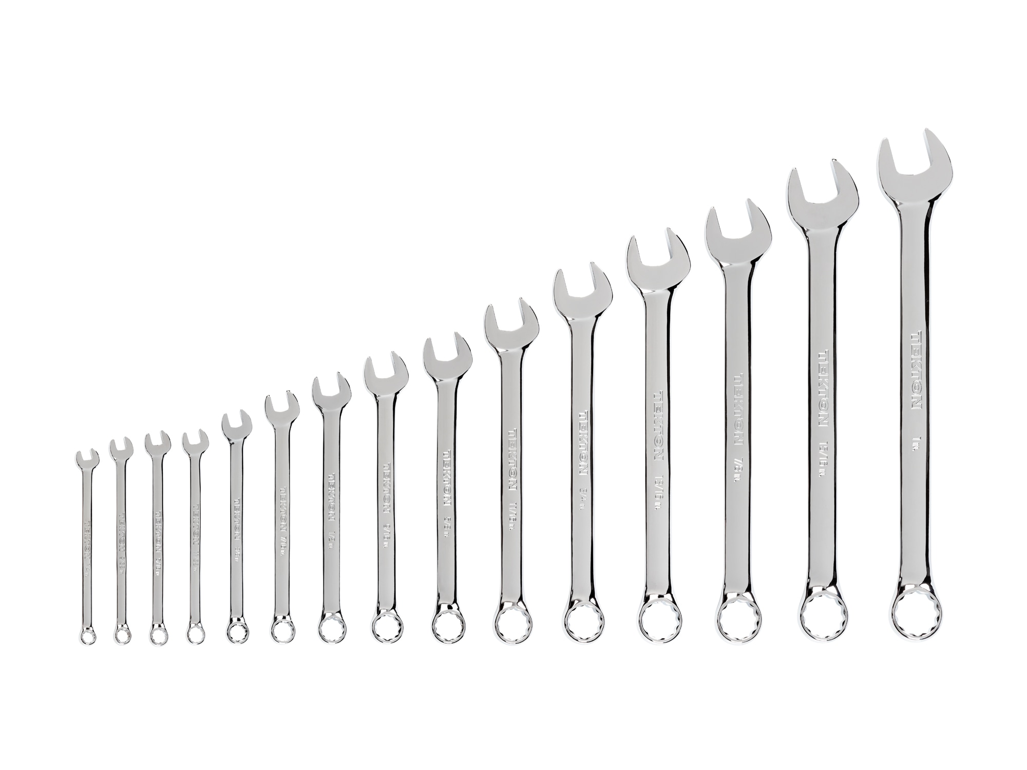 15 -Piece Set 12-point Standard (SAE) Standard Combination Wrench (no case)