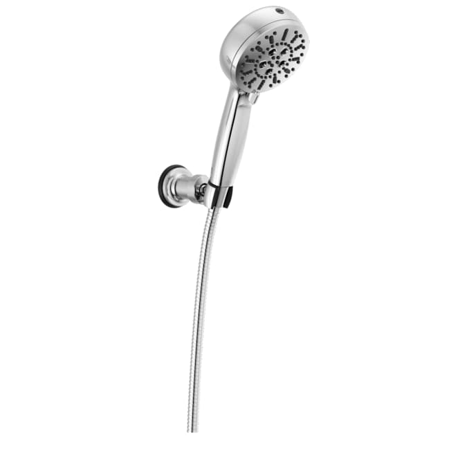 Delta ProClean Lumicoat Chrome 4.5-in Round Handheld Shower Head 1.75-GPM (6.6-LPM)