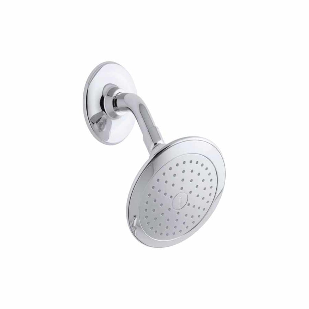 Alteo 1.0 -Spray Polished chrome 5.6875-in Round Fixed Shower Head 2.5 GPM