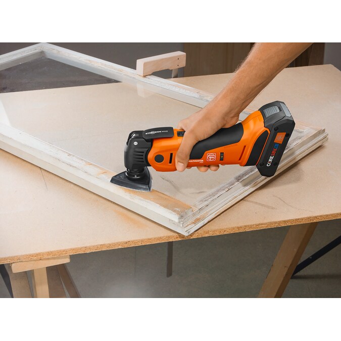 FEIN MULTIMASTER AMM700 Plus 18-volt Cordless Brushless 5.5-Amp Variable 12-Piece Oscillating Multi-Tool Kit with Soft Case (1-Battery Included) - Image 4