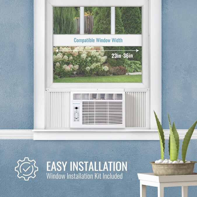 Keystone 250-sq ft Window Air Conditioner with Remote (115-Volt; 6000-BTU) - Image 5