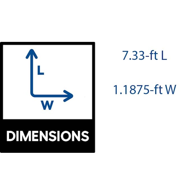 Ohio Steel 1.1875-ft x 7.33-ft 1500-lb Capacity Arched Folding Loading Ramp - Image 2