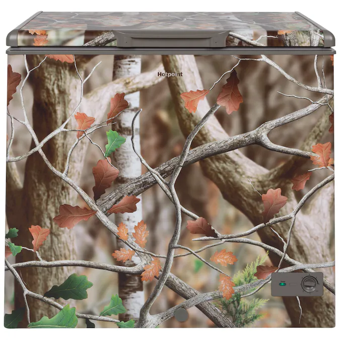 Hotpoint 8.8-cu ft Manual Defrost Chest Freezer (Camouflage)