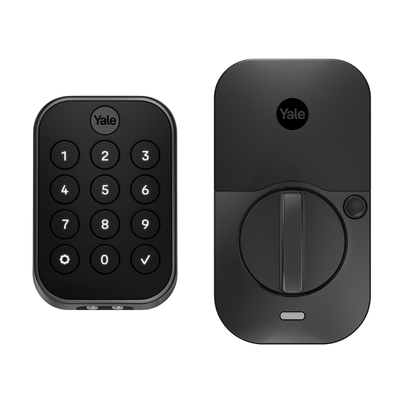Assure Lock 2 Black Suede Smart Lock Electronic Deadbolt Bluetooth Keypad