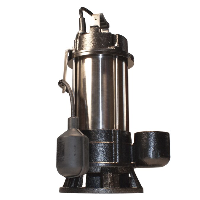 Burcam 3/4-HP 115-Volt 70-GPM Stainless Steel Sewage Sump Pump - Image 2