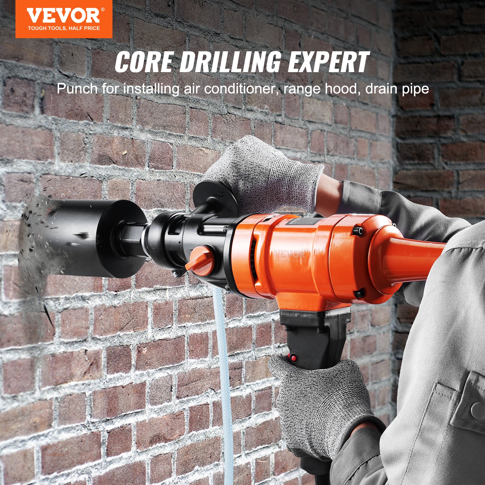 7 -Amp 1/4-in SDS-max Variable Speed Rotary Hammer Drill - Image 3