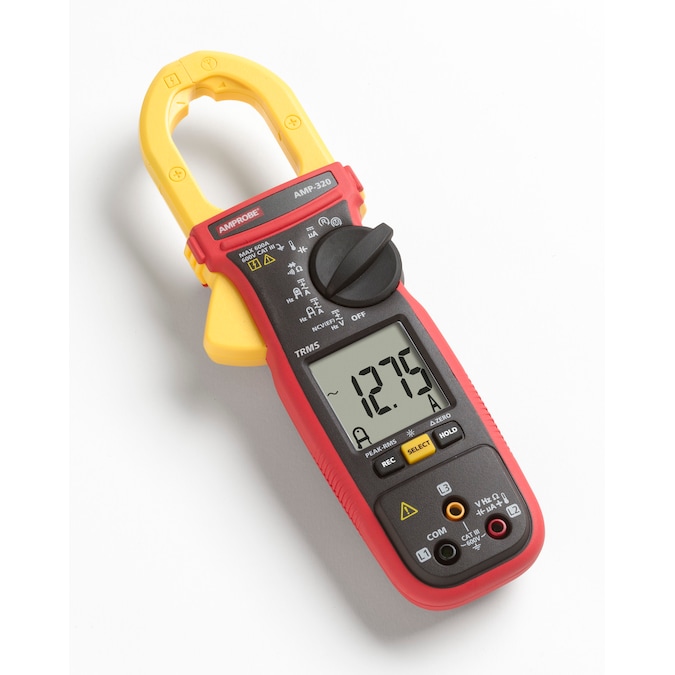 Amprobe AMP-320 True-rms Motor Maintenance Digital Display Clamp Meter Multimeter 600 Amp 600-Volt