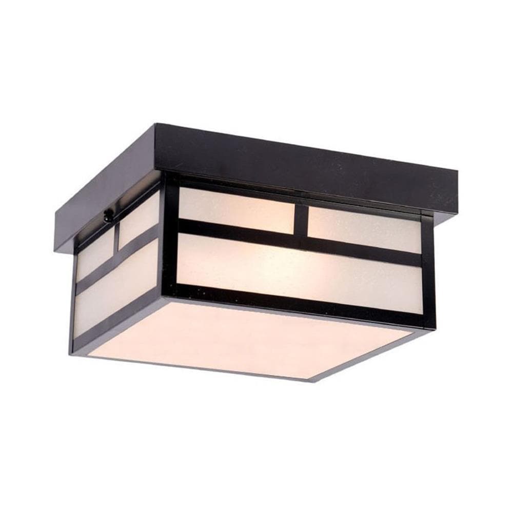 Artisan 1 -Light 10.0-in Matte Black Indoor/Outdoor